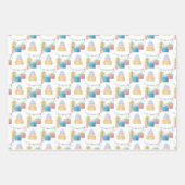 ハッピーバースデー ラッピングペーパーシート (正面3)