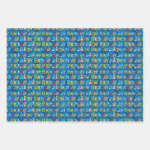 ハッピーバースデー ラッピングペーパーシート (正面3)