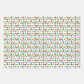 ハッピーバースデー ラッピングペーパーシート (正面)