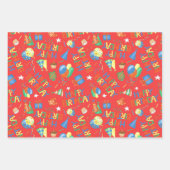 ハッピーバースデー ラッピングペーパーシート (正面)