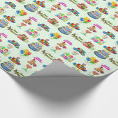 ハッピーバースデー ラッピングペーパー (角)