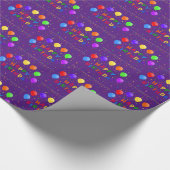 ハッピーバースデー ラッピングペーパー (角)