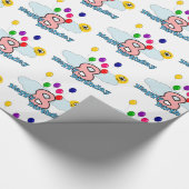 ハッピーバースデー ラッピングペーパー (角)