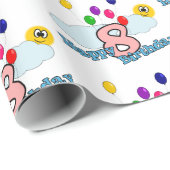 ハッピーバースデー ラッピングペーパー (ロールコーナー)