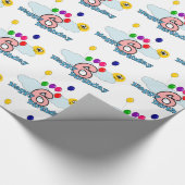 ハッピーバースデー ラッピングペーパー (角)