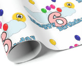 ハッピーバースデー ラッピングペーパー (ロールコーナー)