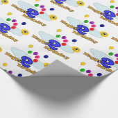 ハッピーバースデー ラッピングペーパー (角)