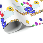 ハッピーバースデー ラッピングペーパー (ロールコーナー)