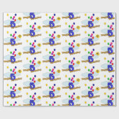 ハッピーバースデー ラッピングペーパー (フラット)