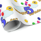 ハッピーバースデー ラッピングペーパー (ロールコーナー)