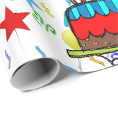 ハッピーバースデー! ラッピングペーパー (ロールコーナー)