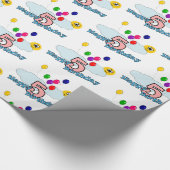 ハッピーバースデー ラッピングペーパー (角)