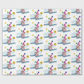 ハッピーバースデー ラッピングペーパー (フラット)