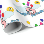 ハッピーバースデー ラッピングペーパー (ロールコーナー)