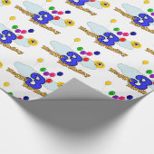 ハッピーバースデー ラッピングペーパー (角)