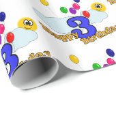 ハッピーバースデー ラッピングペーパー (ロールコーナー)