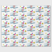 ハッピーバースデー ラッピングペーパー (フラット)