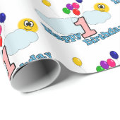 ハッピーバースデー ラッピングペーパー (ロールコーナー)