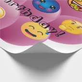 ハッピーバースデー ラッピングペーパー (角)