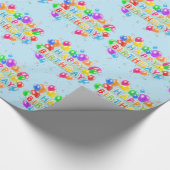 ハッピーバースデー ラッピングペーパー (角)