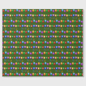 ハッピーバースデー ラッピングペーパー (フラット)