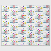 ハッピーバースデー ラッピングペーパー (フラット)