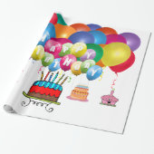 ハッピーバースデー! ラッピングペーパー (アンロールド)