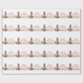 ハッピーバースデー ラッピングペーパー (フラット)