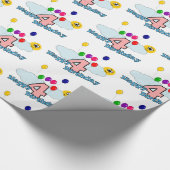 ハッピーバースデー ラッピングペーパー (角)