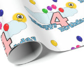 ハッピーバースデー ラッピングペーパー (ロールコーナー)