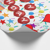 ハッピーバースデー! ラッピングペーパー (角)
