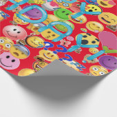 ハッピーバースデー ラッピングペーパー (角)