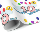 ハッピーバースデー ラッピングペーパー (ロールコーナー)