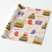 ハッピーバースデー ラッピングペーパー (アンロールド)