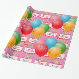ハッピーバースデー! ラッピングペーパー