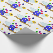 ハッピーバースデー ラッピングペーパー (角)