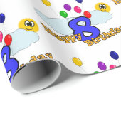 ハッピーバースデー ラッピングペーパー (ロールコーナー)