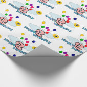 ハッピーバースデー ラッピングペーパー (角)