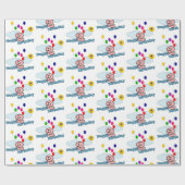 ハッピーバースデー ラッピングペーパー (フラット)