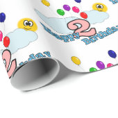 ハッピーバースデー ラッピングペーパー (ロールコーナー)