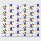 ハッピーバースデー ラッピングペーパー (フラット)