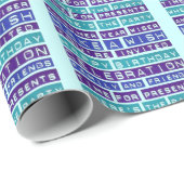 ハッピーバースデー ラッピングペーパー (ロールコーナー)