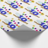 ハッピーバースデー ラッピングペーパー (角)