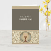 ハッピーバースデー(ラテン) カード (黄色い花)