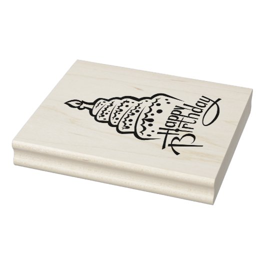 ハッピーバースデー ラバースタンプ (スタンプ)