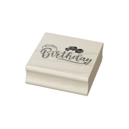 ハッピーバースデー ラバースタンプ