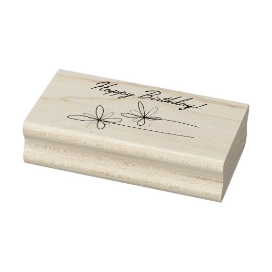 ハッピーバースデー ラバースタンプ (スタンプ)
