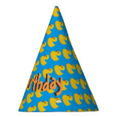 ハッピーバースデー·ラバー·ダッキー（アヒルちゃん）! パーティーハット (右)