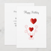 ハッピーバースデー ラブ ハーツ バースデー (正面/裏面)