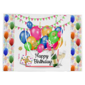 ハッピーバースデー ラージペーパーバッグ (裏面)